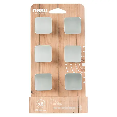 Nesu  Set de tiradores para muebles 815517 6 uds.
