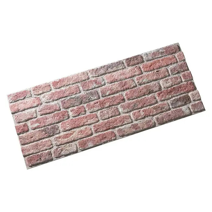 Revestimiento de pared decorativo Ultra light brinck - 120 x 50 cm, Estructurado