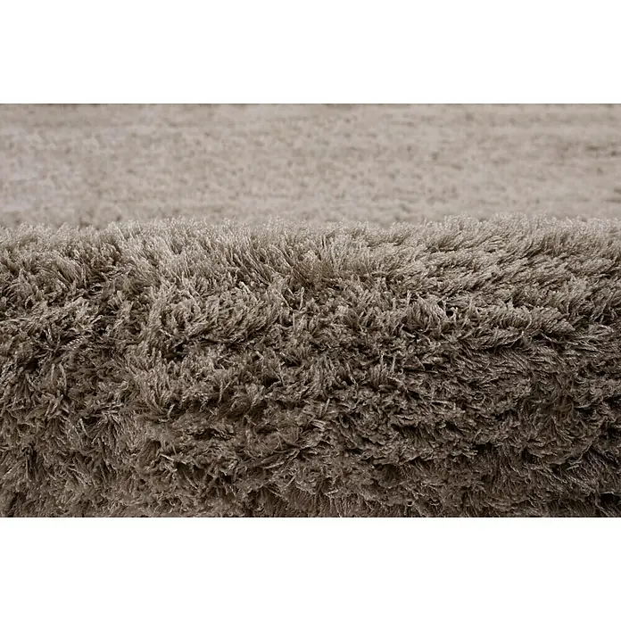Alfombra Málaga Goldy - Taupe, 230 x 160 cm, 100% poliéster microfibra