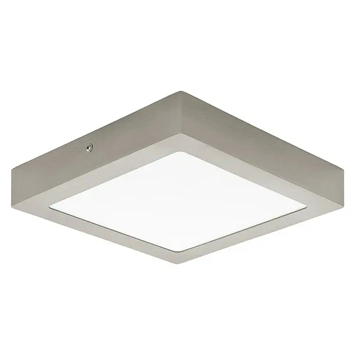Eglo Led-plafondlamp Fueva - 18 W, l x b x h: 22,5 x 22,5 x 4 cm, Neutraal wit - Vooraanzicht
