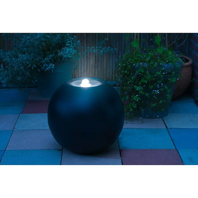 Ubbink AcquaArte Standbrunnen Pizarra - Ø x H: 40 x 36 cm - Stimmungsaufnahme