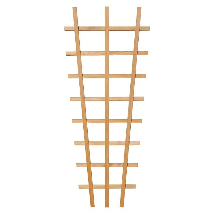 Kiehnholz Rankgitter Aspe - Hellbraun, Höhe: 150 cm - Vorderansicht