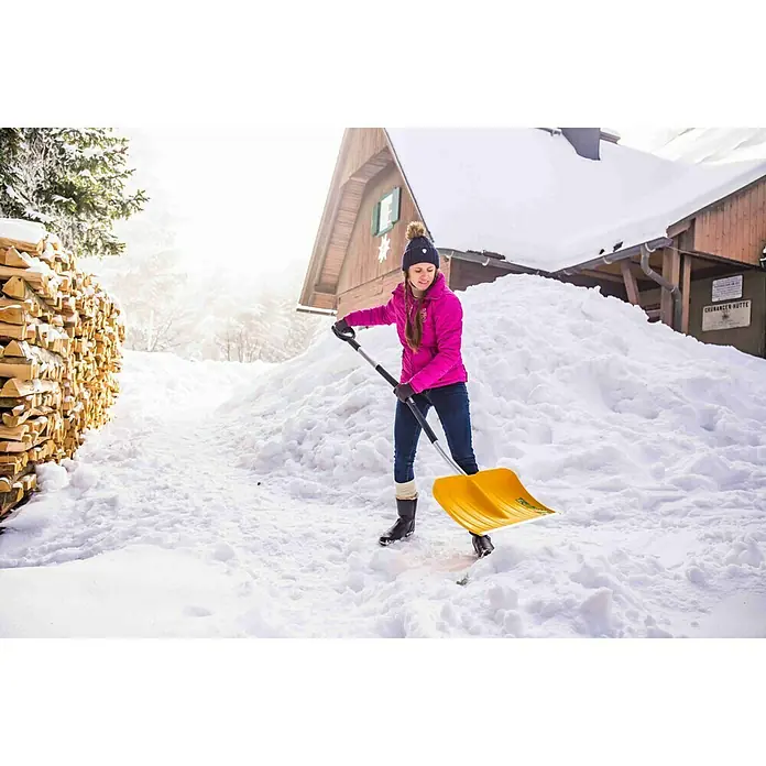 Freund Victoria Lopate za snijeg - Širina: 53 cm, Materijal drške: Aluminij - Proizvod u upotrebi