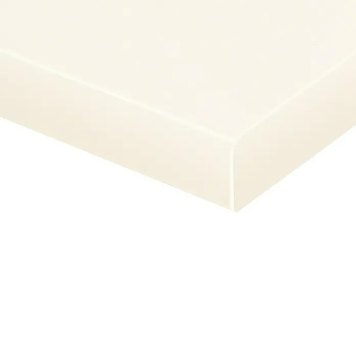 Mehrzweckplatte PE - Weiß, L x B x S: 260 cm x 60 cm x 28 mm