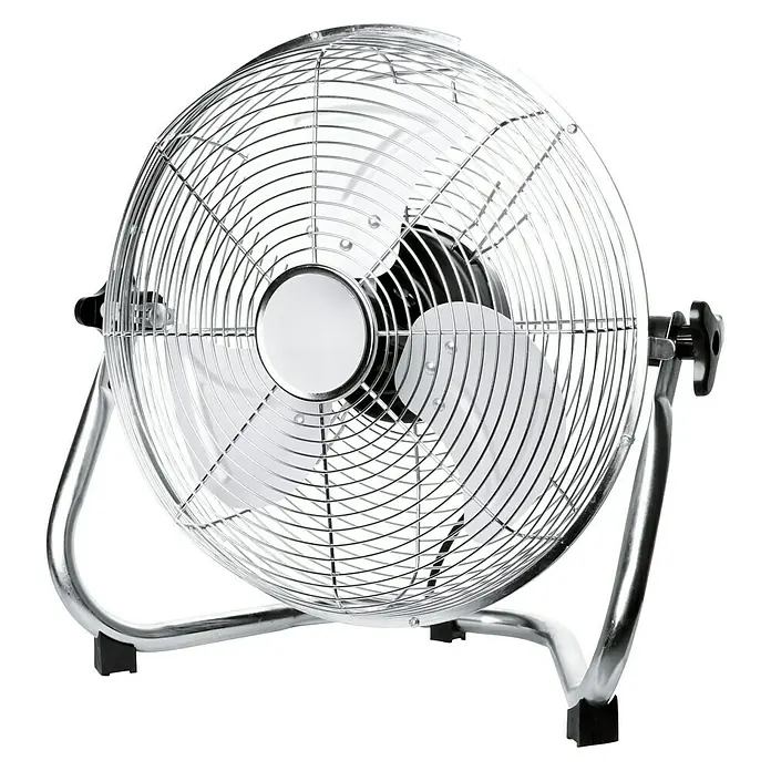 Proklima Podni ventilator - Srebrne boje, 30 cm, 40 W, 2.692,8 m³/h - Dijagonalni pogled