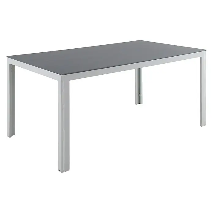 Sunfun Conjunto de muebles Hannah - 5 piezas, Aluminio, Gris - Vista angular