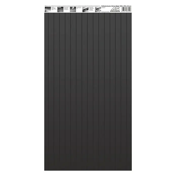 Schellenberg Rollladenkasten-Dämmmatte - L x B x H: 100 x 79 x 2,5 cm, 1 -tlg., Geeignet für: Enge Rollladenkästen - Vorderansicht
