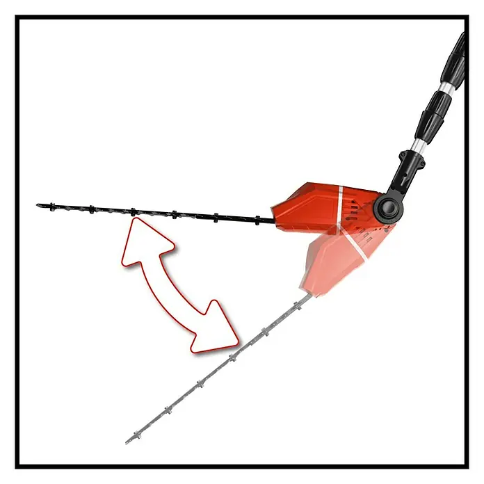 Einhell Power X-Change Akku-Heckenschere GE-HH 18/45 Li T-Solo - 18 V, Li-Ionen, Ohne Akku, Schnittlänge: 40 cm - Detailaufnahme