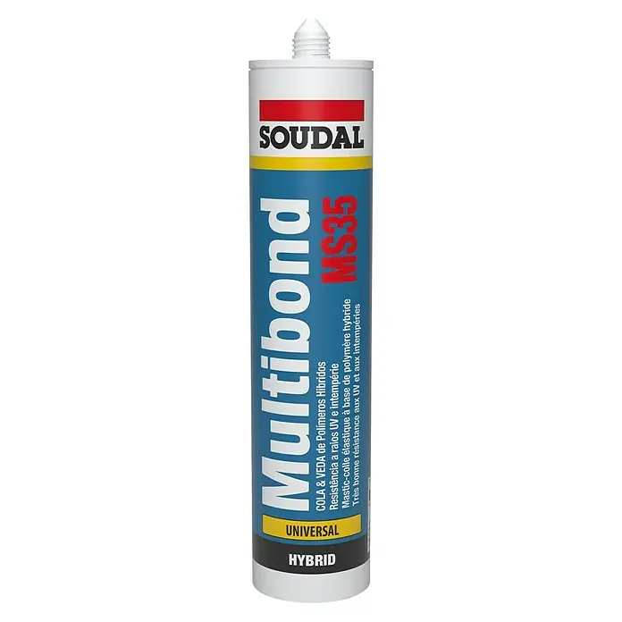 Soudal Adhesivo y sellador Multibond MS 35 - Gris, 290 ml