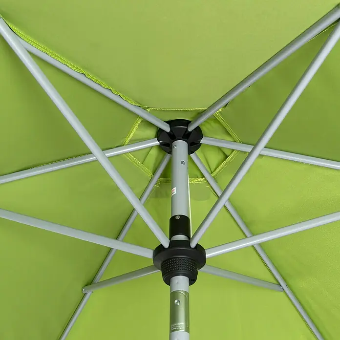 Doppler Active Kurbelschirm Auto Tilt - Fresh Green, Durchmesser: 320 cm - Detailaufnahme
