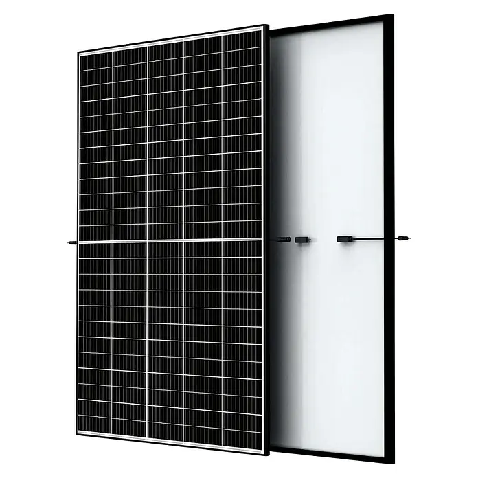 Balkonkraftwerk E-SL-BK-800 - B x H: 113,4 x 3 mm, Nennleistung: 840 W - Aufnahme eines Solarmoduls, das saubere Energie erzeugt. Es ist eine nachhaltige Energielösung für die Stromerzeugung und Umweltfreundlichkeit.