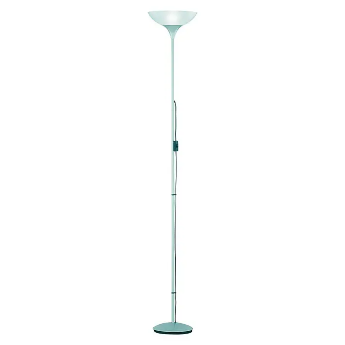 Trio Lighting Lámpara de pie Dezwo - 100 W, Altura: 180 cm, Plateado, E27