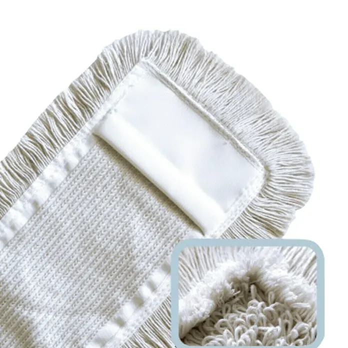 Baumwollmopp - Material Bezug: 70 % Baumwolle, 30 % Polyester, Breite: 40 cm - Detailaufnahme