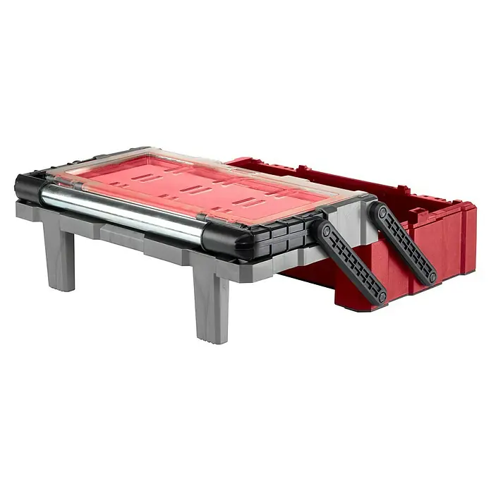 Keter Werkzeugkasten Organizer 18" - Anzahl Fächer: 18, 45,8 x 24 x 14,5 mm - Vorderansicht