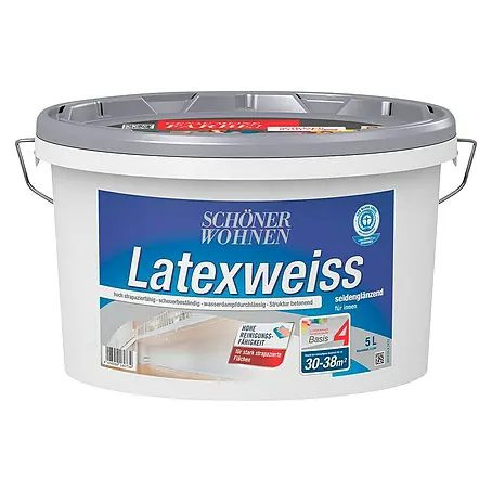 SCHÖNER WOHNEN-Farbe  Latexfarbe Latexweiß