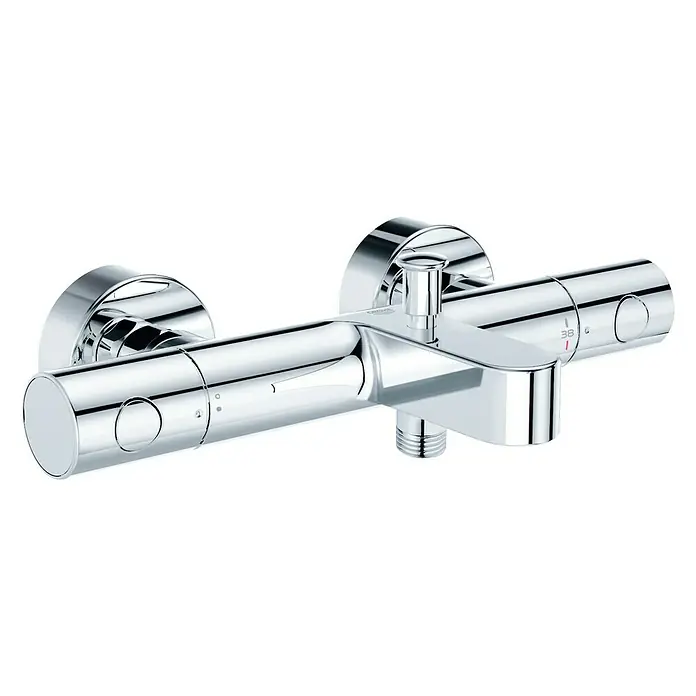 Grohe Grohtherm 1000 Cosmopolitan Wannenthermostat - Chrom, Glänzend - Diagonale Ansicht