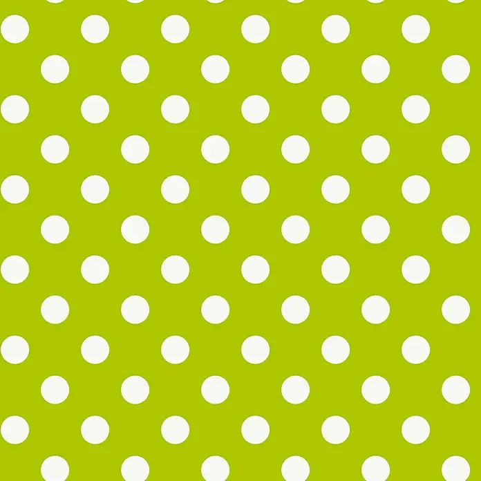 D-c-fix Manhattan Tischdecke Venita - Limone, 150 cm, Rund - Draufsicht