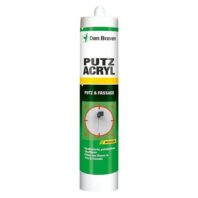 Den Braven Acryl-Dichtmasse - Weiß, 310 ml