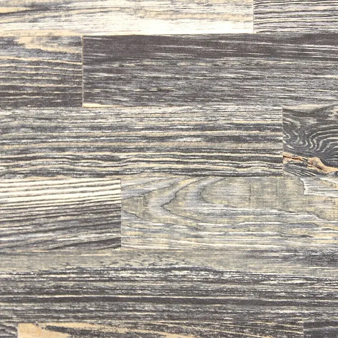 Wodewa Echtholzriemchen Allgäu 006 - Anfallende Länge: 200/400 mm, Breite: 50 mm, Stärke: 4 mm, Inhalt: 1 m² - Detailaufnahme
