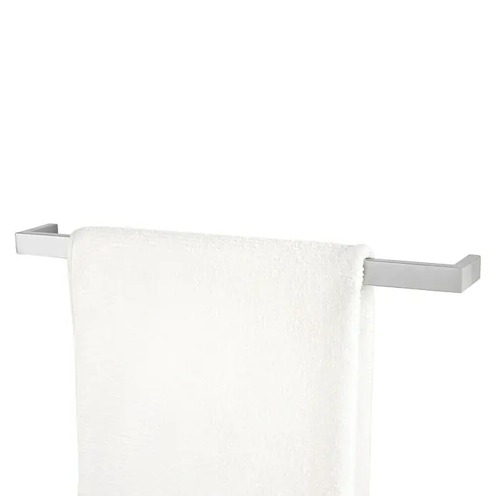 Zack Linea Badetuchhalter - Breite: 61,5 cm, Edelstahl, Matt - Vorderansicht