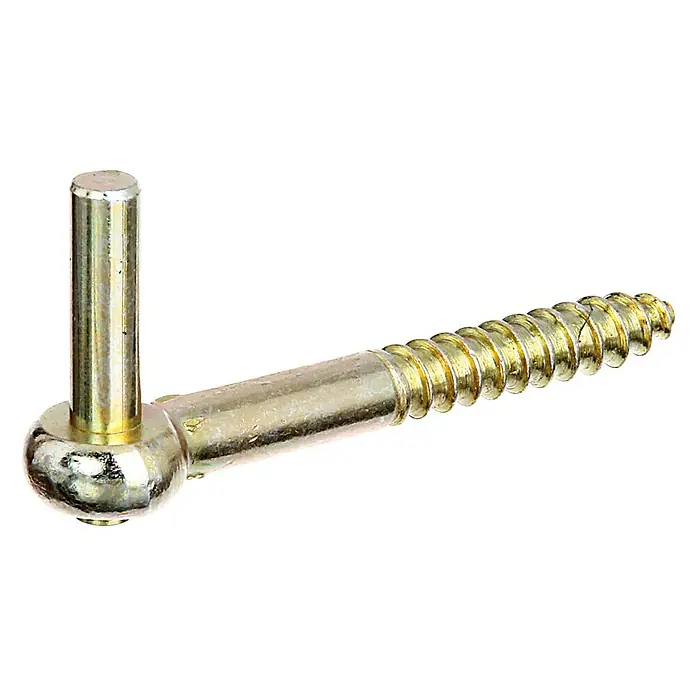 Stabilit Okov za drveni prozor - Duljina: 110 mm, Promjer klina: 10 mm, Visina nakovnja: 35 mm, Pocinčano - Pogled sprijeda