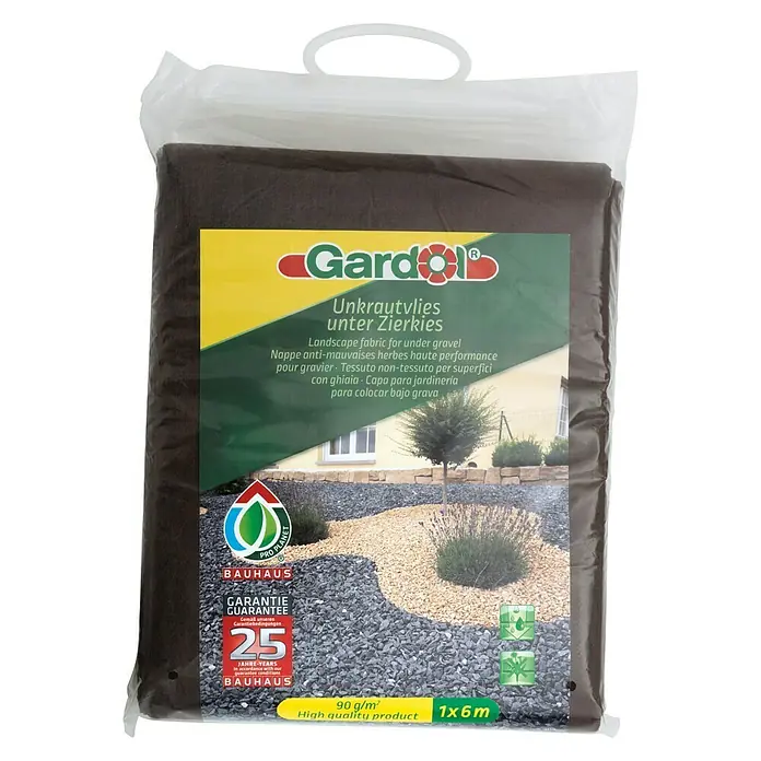 Gardol Premium Steinvlies - Polypropylen, 6 x 1 m - Vorderansicht