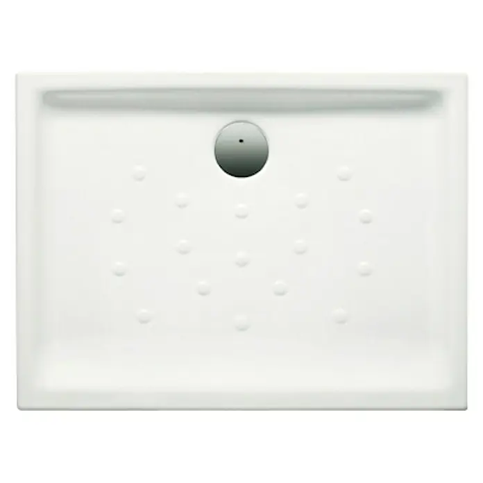 Roca Plato de ducha porcelánico Malta - L x An: 70 x 90 cm, Blanco
