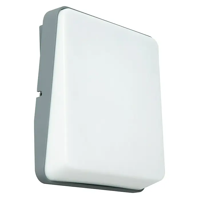 Lutec Aplique exterior LED Even - 15 W, 4,5 cm x 18,5 cm x 19 mm, Gris, IP54