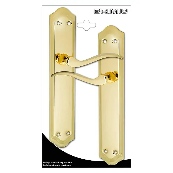 Micel Brimic Juego de manillas 202 - Largo: 25,6 cm, Oro