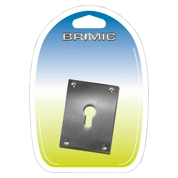 Micel Brimic Placa corta con bocallave - Plateado