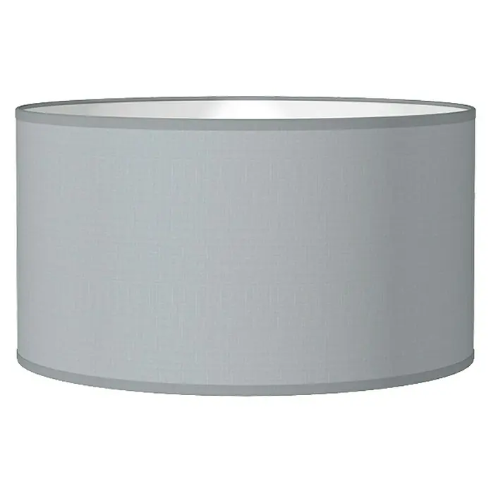 Home Sweet Home Lampenschirm Bling - Ø x H: 40 x 22 cm, Light Grey, Baumwolle, Rund - Vorderansicht