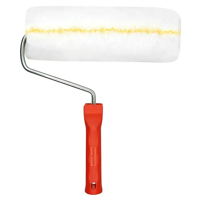swingcolor Premium Valjak za bojanje fasade - Širina valjka: 25 cm, Dužina držača: 28 cm, Debljina držača valjka: 8 mm - Pogled sprijeda