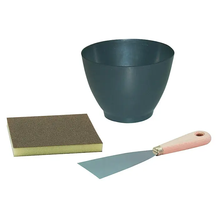 Kit básico de enmasillar - 3 pzs. - Vista angular