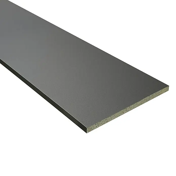 CUCINE Küchenarbeitsplatte nach Maß FENIX - Piombo Doha, Max. Zuschnittsmaß: 420 cm, Stärke: 3,8 cm - Detailaufnahme
