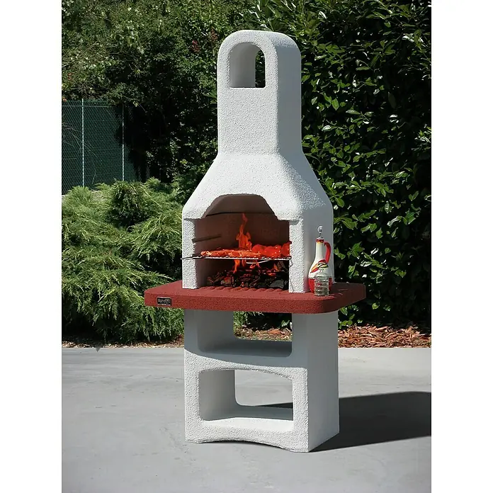 Sunday Grillkamin Tuscon - 60 x 40 cm, Feuerfester Leichtbeton