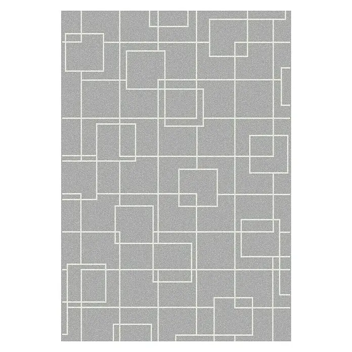 Alfombra Denmark - Gris, 230 x 160 cm, 100% polipropileno heat-set frisè