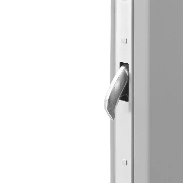 Splendoor Haustür Thermodoor SP40G - 110 x 210 cm, DIN Anschlag: Links, Grau - Detailaufnahme