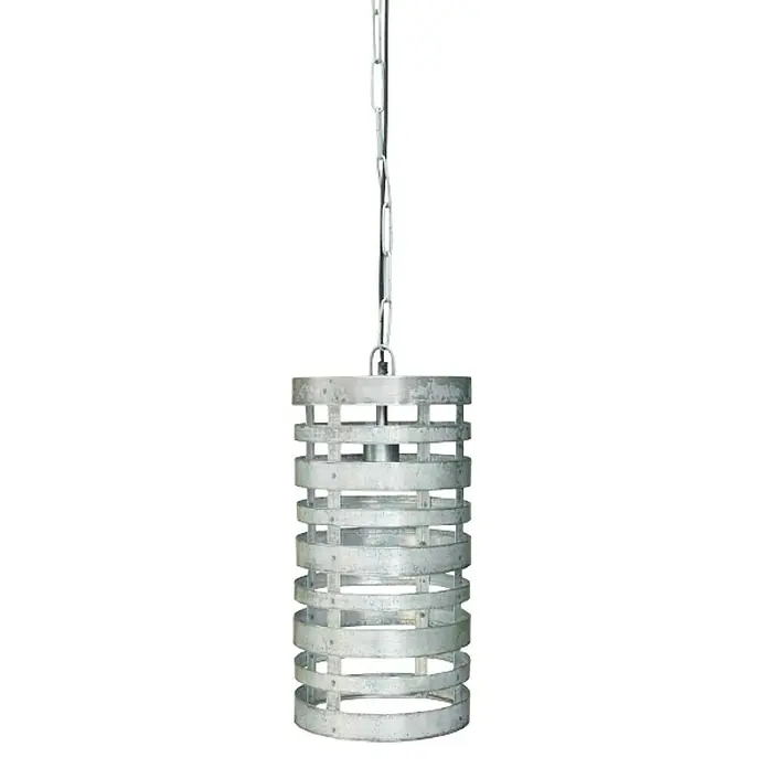 Tween Light Lámpara colgante redonda LOTA - 60 W, Ø x Al: 20 x 37 cm, Plateado, E27