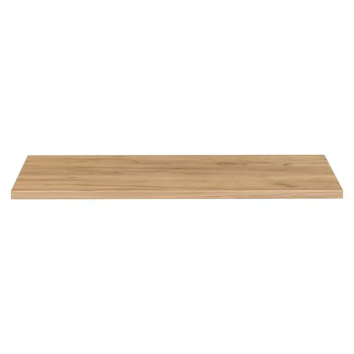 Camargue Espacio Drvene ploče za umivaonike - 120 x 46 x 3,2 cm, Craft Gold Oak - Pogled sprijeda