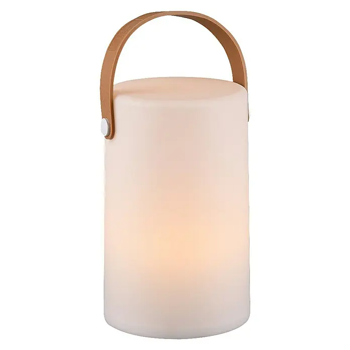Reality Leuchten LED-Tischleuchte Aruba - 1 W, Weiß, Höhe: 21 cm - Diagonale Ansicht