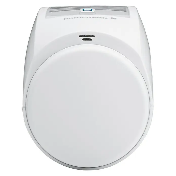 Homematic IP Heizkörper-Thermostat HmIP-eTRV-2 - Ventilanschluss: M30 x 1,5 mm, Batteriebetrieben - Detailaufnahme