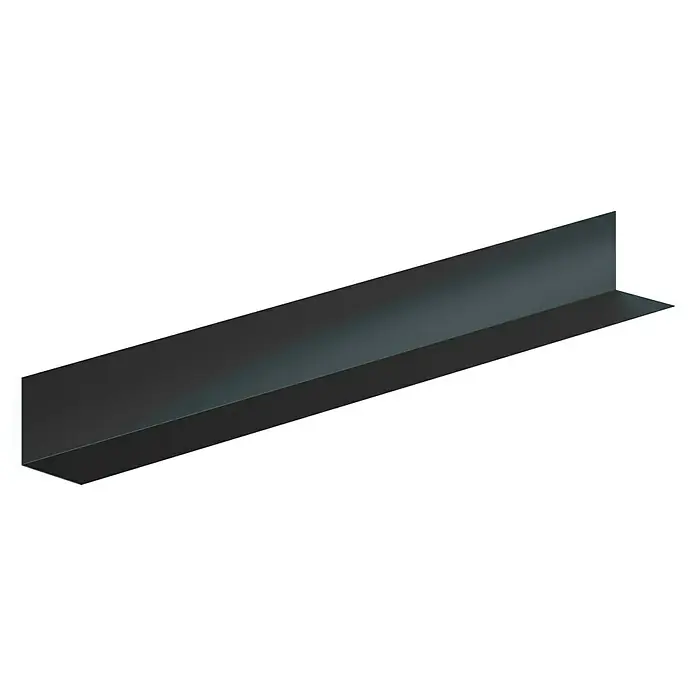 Sarei Winkelprofil - Typ: HG 27, 1.000 x 100 x 100 mm, Aluminium - Linke Seitenansicht