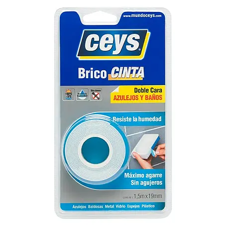 Ceys  Cinta adhesiva protectora Bricocinta azulejos y baños