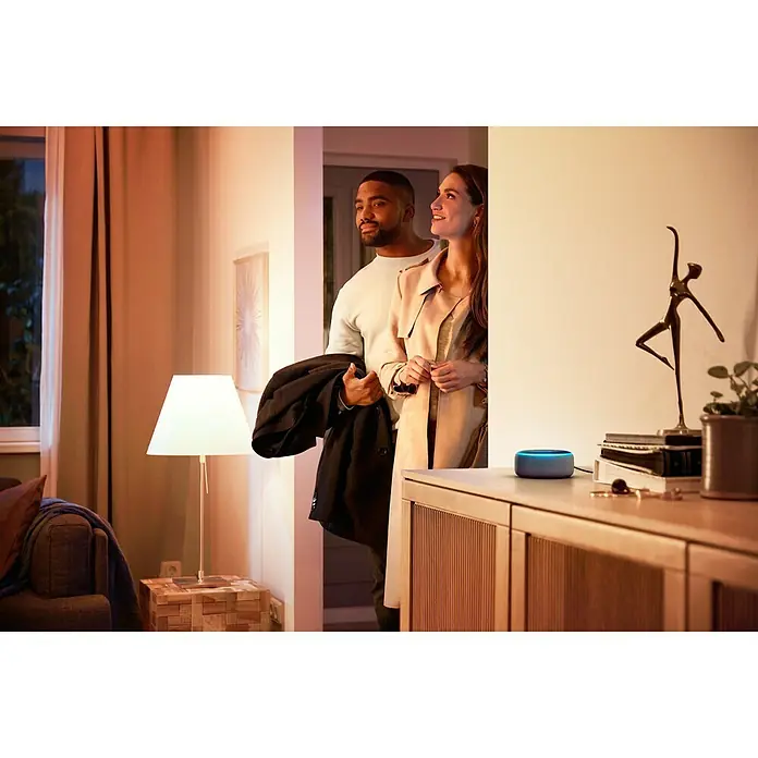 Philips Hue LED žarulja - E27, 9 W, Topla bijela, Može se prigušiti, 1 kom - Proizvod u upotrebi