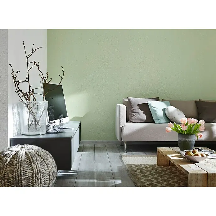 Knauf Putz-Abtönfarbe Compact Color - Jade, 6 g - Stimmungsaufnahme