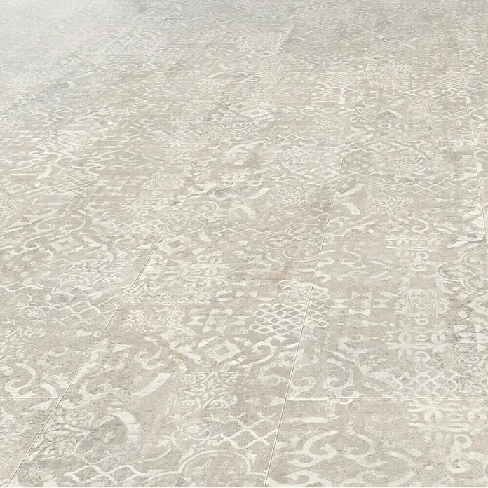 Living by Haro Designboden HydroStar Finca Azulejo Crema - 631 x 313 x 6,5 mm, Fliesenoptik - Linke Seitenansicht