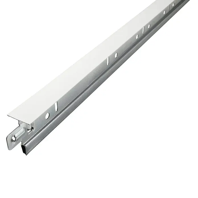 THU Ceiling Solutions Perfil primario T24 - 3,7 m x 24 mm x 38 mm, Acero, Blanco