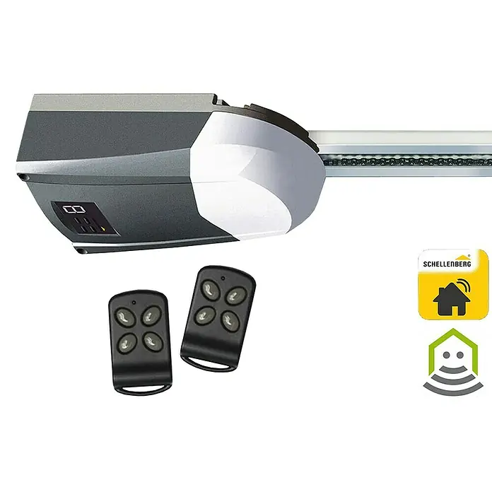 Schellenberg Smart Home Garagentorantrieb Smart Drive 10 Premium - Torfläche: Max. 10 m², Zugkraft: Max. 600 N - Ansicht von unten