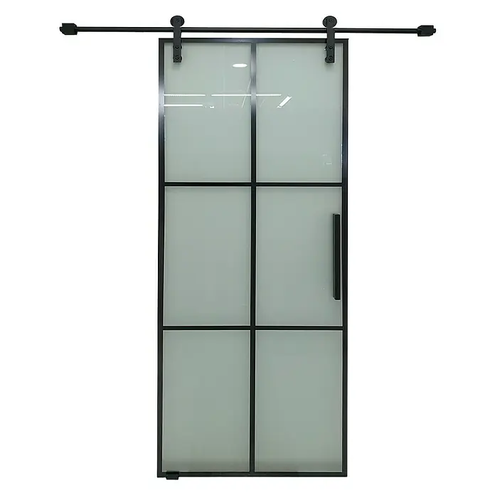 Puerta corredera de vidrio Portals - 75 x 215 cm, Vidrio templado