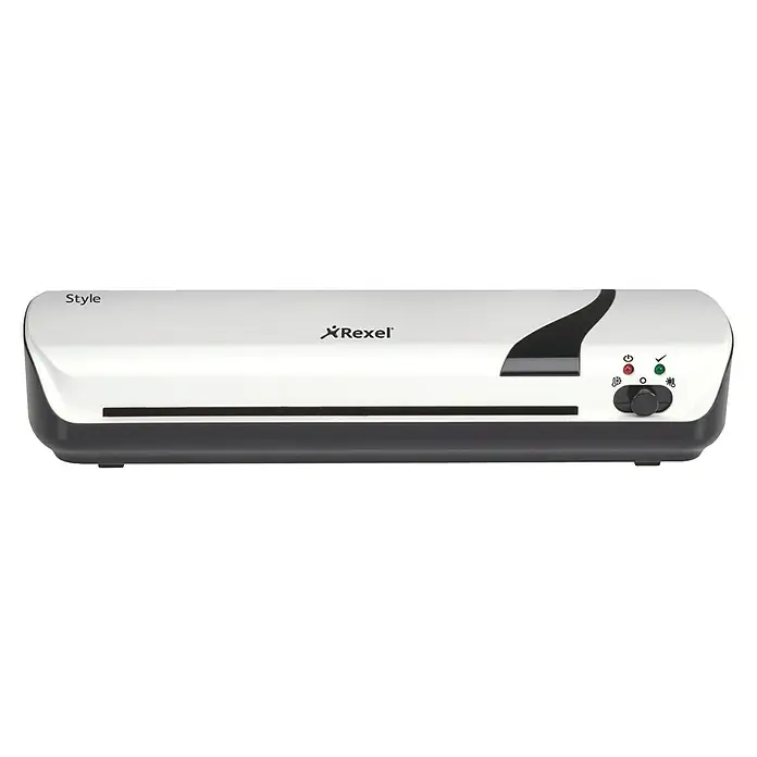 Rexel Laminiergerät Style A4 EU - L x B x H: 350 x 130 x 60 mm, DIN A4 - Vorderansicht